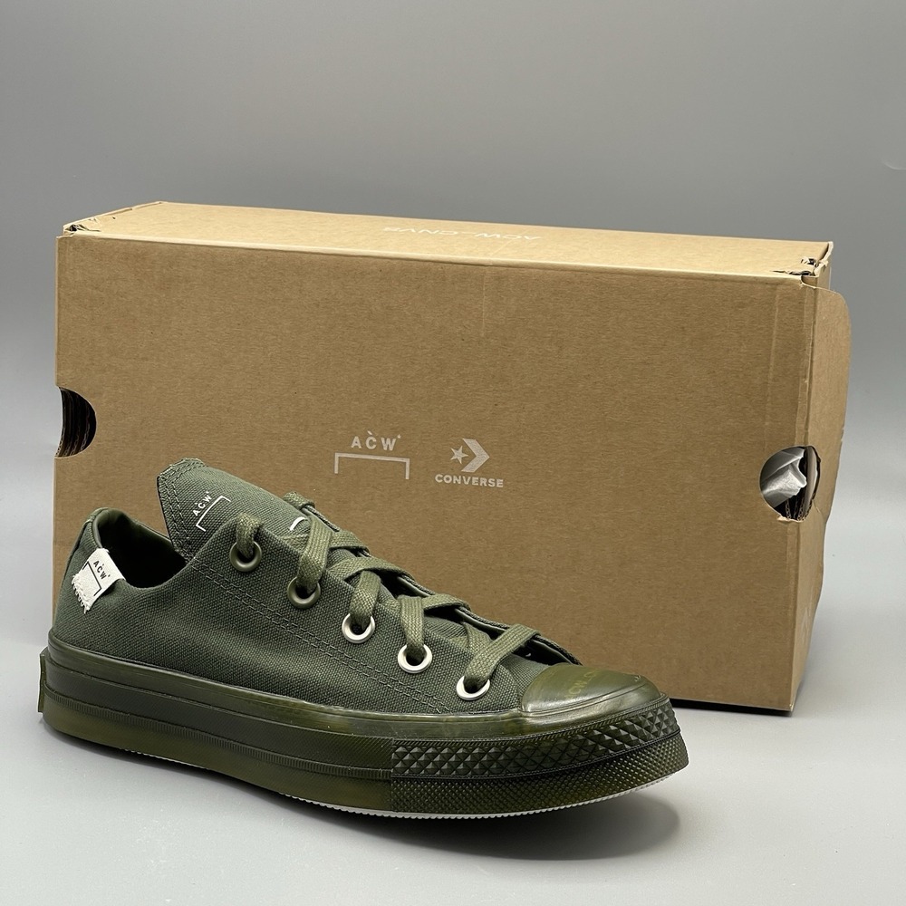 Converse Chuck 70 Men's 3 Green Women's 5 A06688C Limited Edition A-COLD-WALL*‎